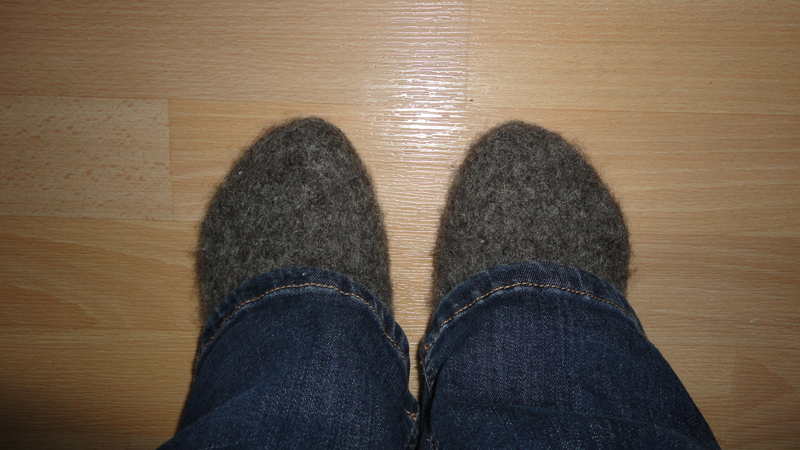 Fuzzy feet