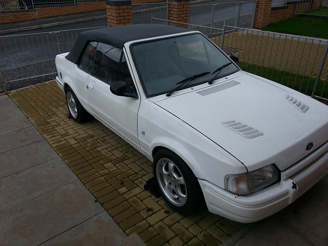 escort 1.6 softtop update on my boys car | Flickr - Photo Sharing!