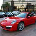 2013 Porsche 911 Carrera 4S Guards Red 991 Coupe 7 speed in Beverly Hills @porscheconnect 03