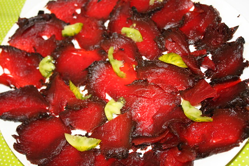 Carpaccio of Roasted Beetroot
