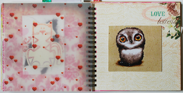 Smart Journal #1 Vellum & owl love