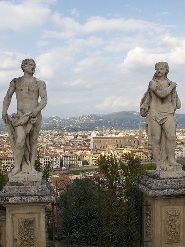 Panorama of Firenze as seen from Giardino Bardini