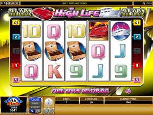 The High Life Free Spins