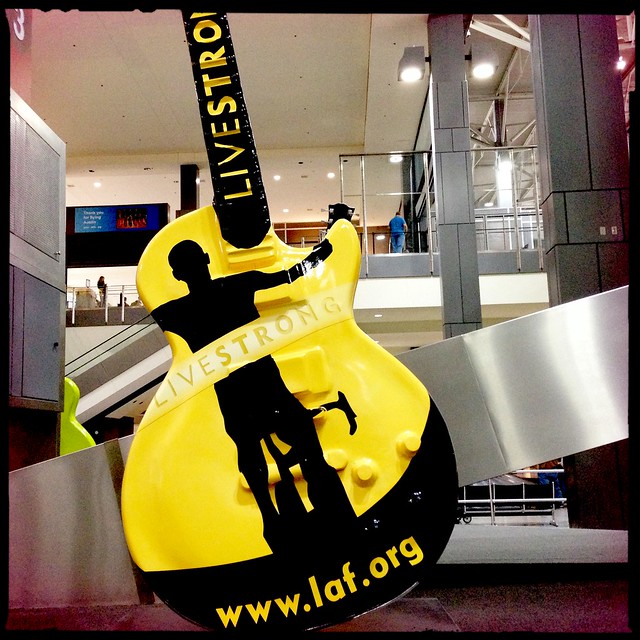 Livestrong guitar in AUS