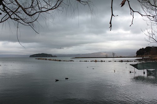 Vista del lago di Bolsena
