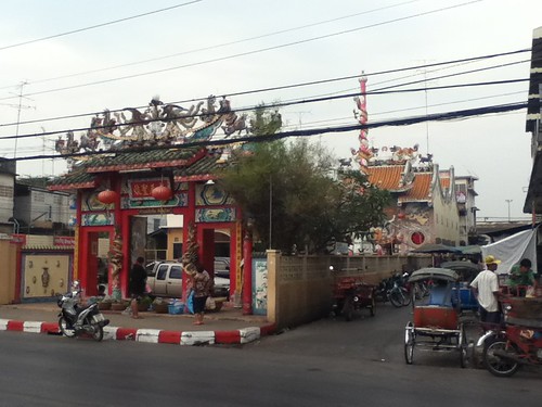 A Chinese temple in Phitsanulok, Thailand