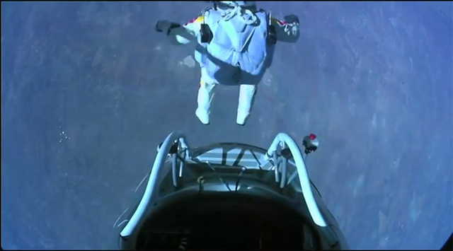 Felix Baumgartner jump