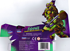 Nickelodeon  TEENAGE MUTANT NINJA TURTLES :: FISHFACE ..card insert  (( 2012 ))