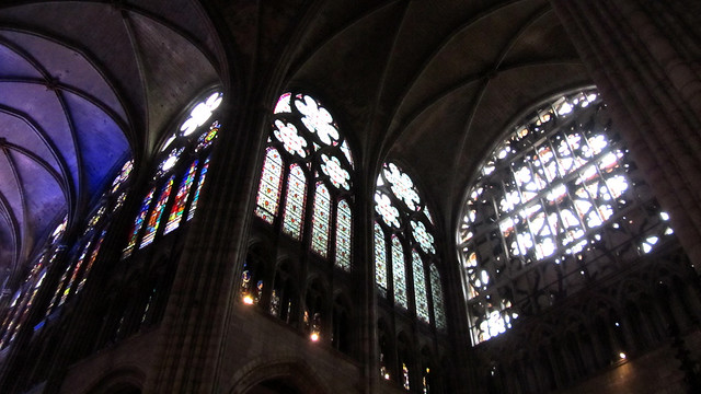 Rose windows of St Denis Basilica