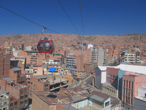 La Paz: el teleférico !