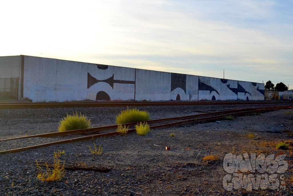 CUSS, CUSSWORD, Graffiti, the yard, Oakland, 
