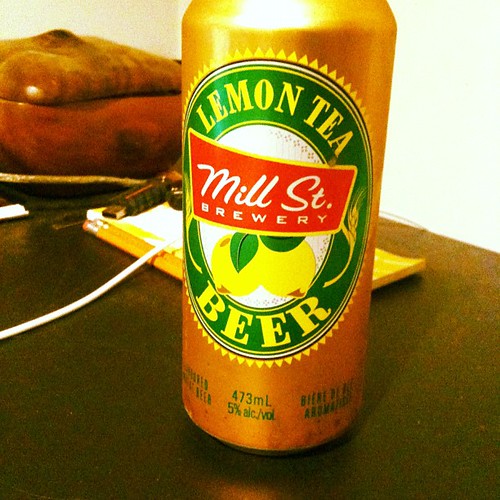 Pretending it's still summer with a @millstreetbrew lemon tea beer. So tasty! #365