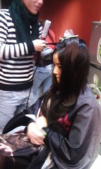 Thực hành sấy tóc lá bám cúp Hair salon Korigami 0915804875 (www.korigami (4)