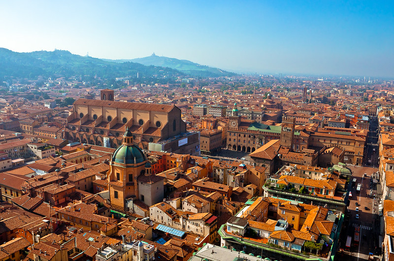 view over Bologna