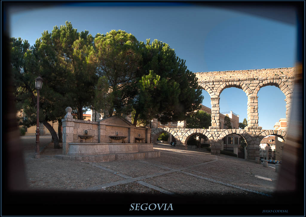 Fuente y acueducto - Segovia