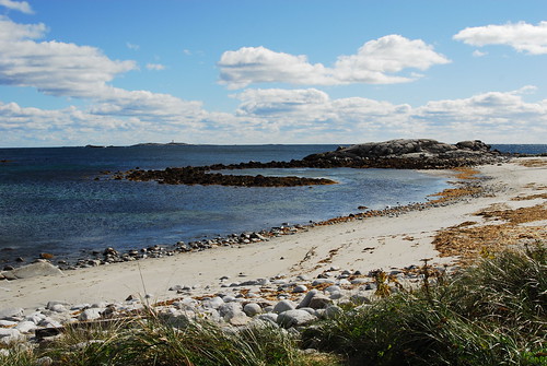 Jordan's photo of Crystal Crescent Beach Provincial Park. In the distance of this shot is the Sambro Island Lighthouse which is North America's oldest standing lighthouse