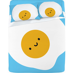 Kawaii Fried Egg Sheet Set by marceline (asking for trouble)
