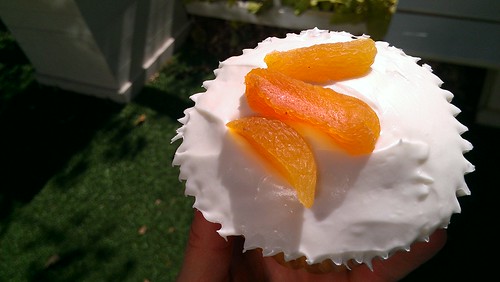 Apricot Ricotta cupcake
