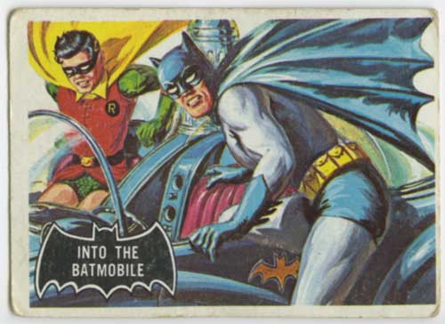 1966 Topps Batman Batmobile