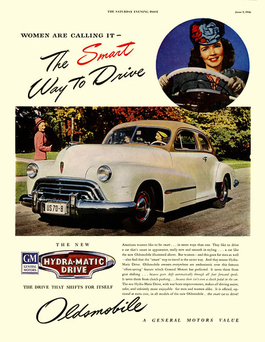 Women Prefer The 1946 Oldsmobile by paul.malon