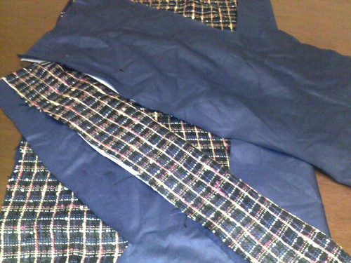 Tweed V8541 skirt by MissLadyAudrey