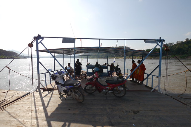 Ferry Boat to Ban Xieng Mene