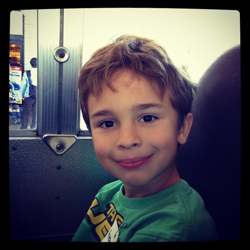 On the bus, instagrammed