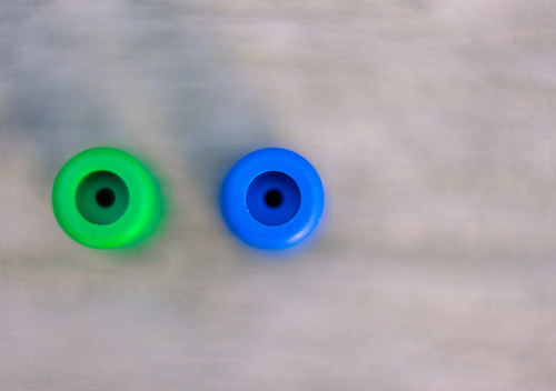 Bollie Wheels - Blue & Green