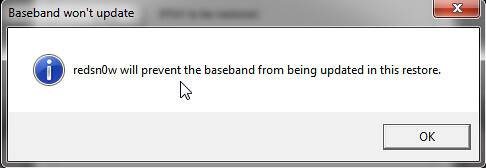 redsn0w baseband won't update