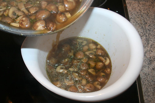 32 - Hälfte der Suppe separieren / Seperate 1/2 of soup