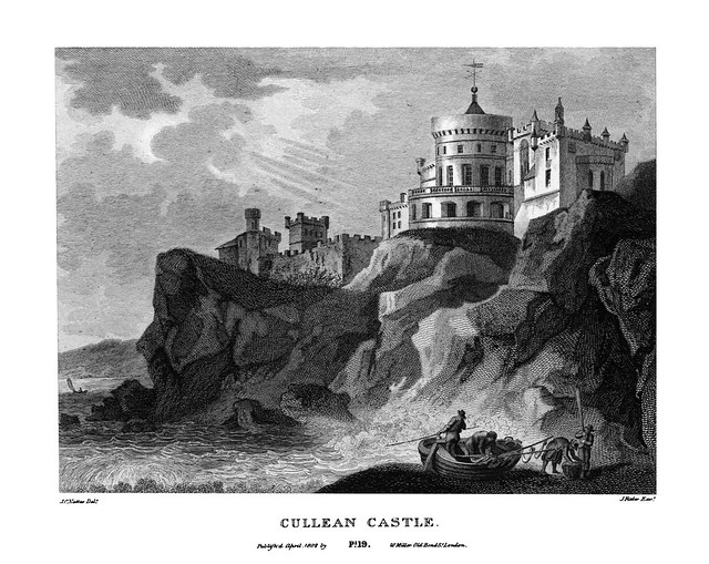  etching: Cullean Castle