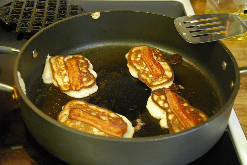 Grain Free Bacon Pancakes