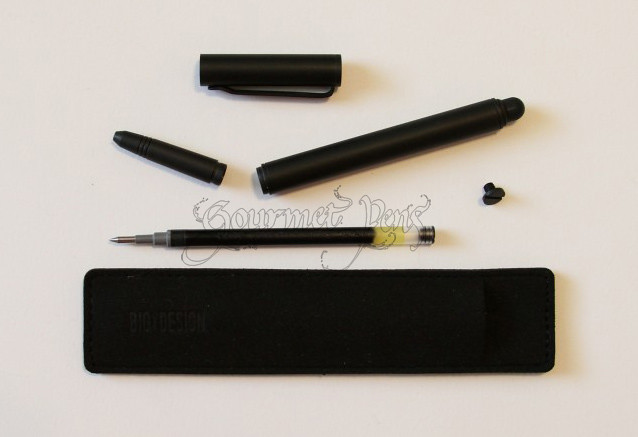 BIGiDESIGN Solid Titanium Pen + Stylus The Whole Package