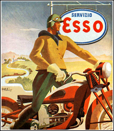 1942 Esso Oil by bullittmcqueen