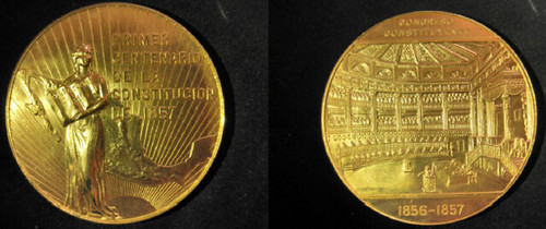 1957 Cuba Commemorative gold coin