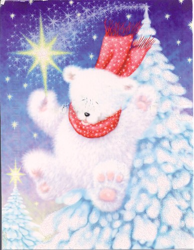 White Bear & Tree Christmas