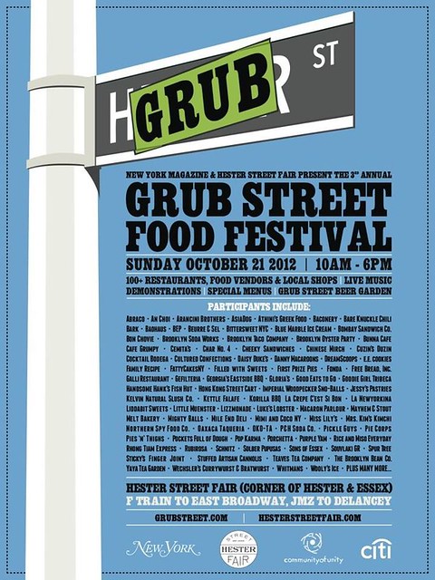 grub street food festival 2012
