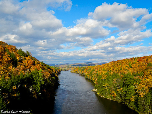 View from King George Bridge, Gill, MA by Genny164