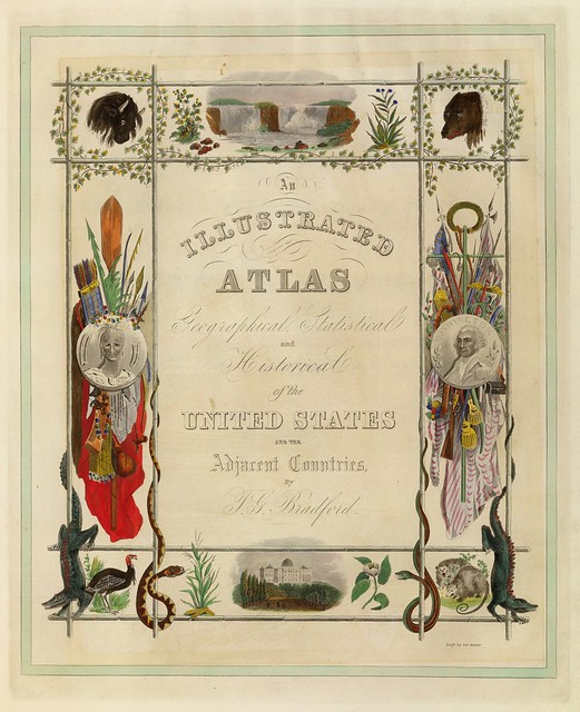 An Illustrated Atlas, Geographical, Statistical, And Historical, Of The United States And The Adjacent Countries 1838