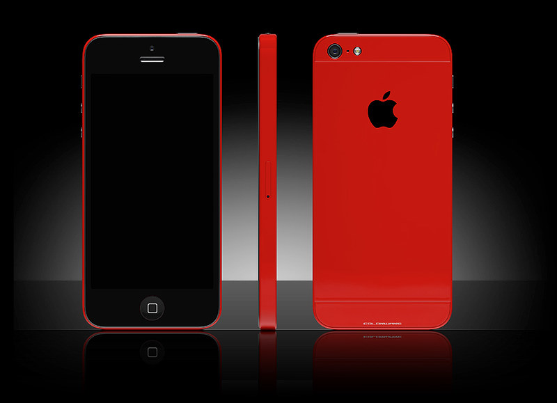 Red iPhone 5 by Colorware