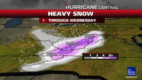 Sandy Snows (Weather Channel)