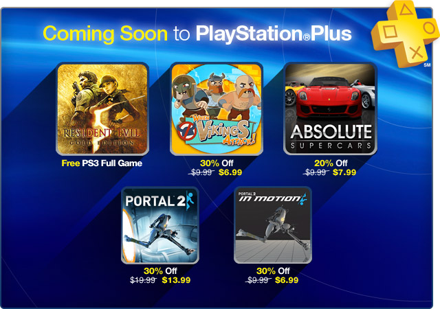 PlayStation Plus Update 11-5-2012