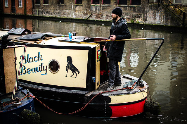 camden lock london canal house barge hipster