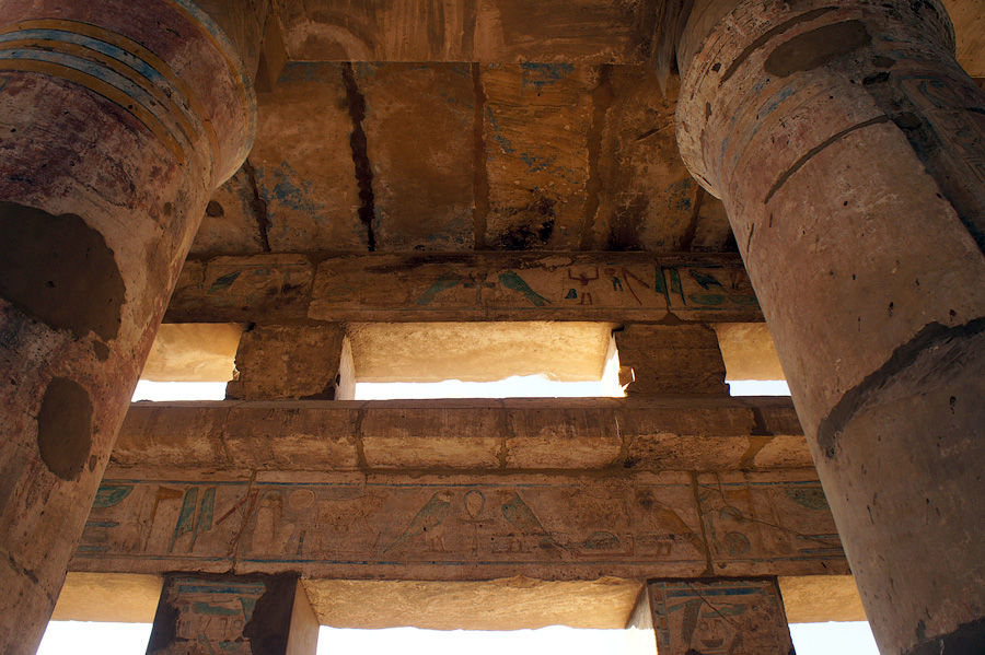 Колонны храма, Египет