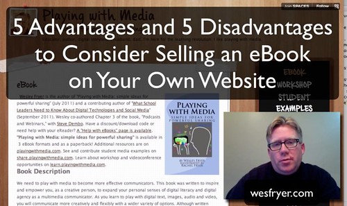 Pros and Cons of Selling eBooks on Your Own Website