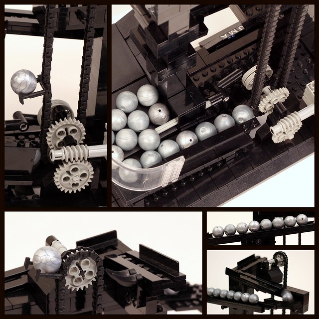 LEGO Ball Clock - Details