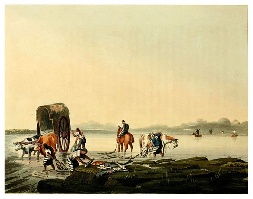 017-Pescadores en Buenos Aires-Picturesque illustrations of Buenos Ayres and Monte Video..-1820- Emeric Essex Vidal