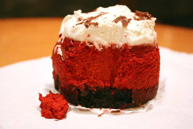 Red Velvet Cheesecake innards