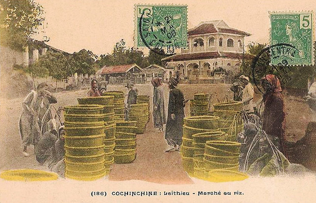 Laithieu - Marché au riz - 1908