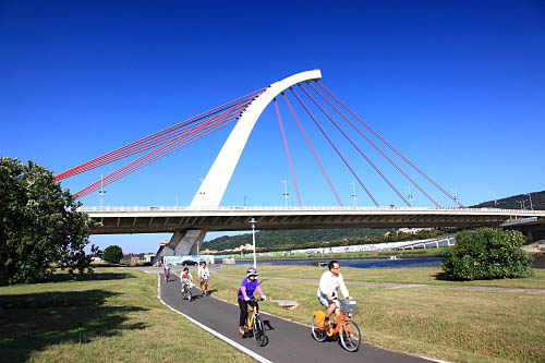 1040-0554台北市中山區-大直橋-基隆河左岸親水腳踏車道